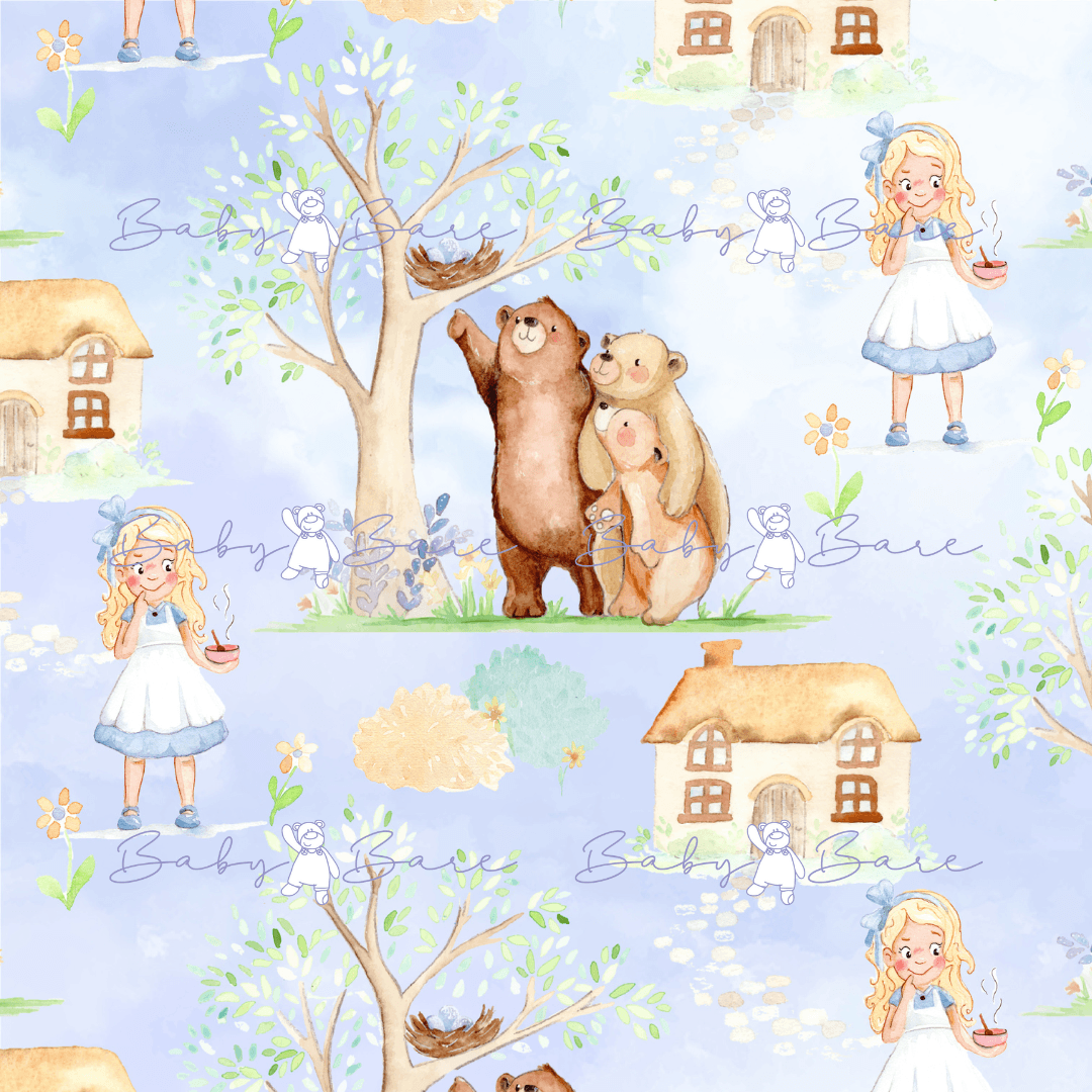 Cave Wet Bag - Story Book - Baby Bare Cloth Nappies