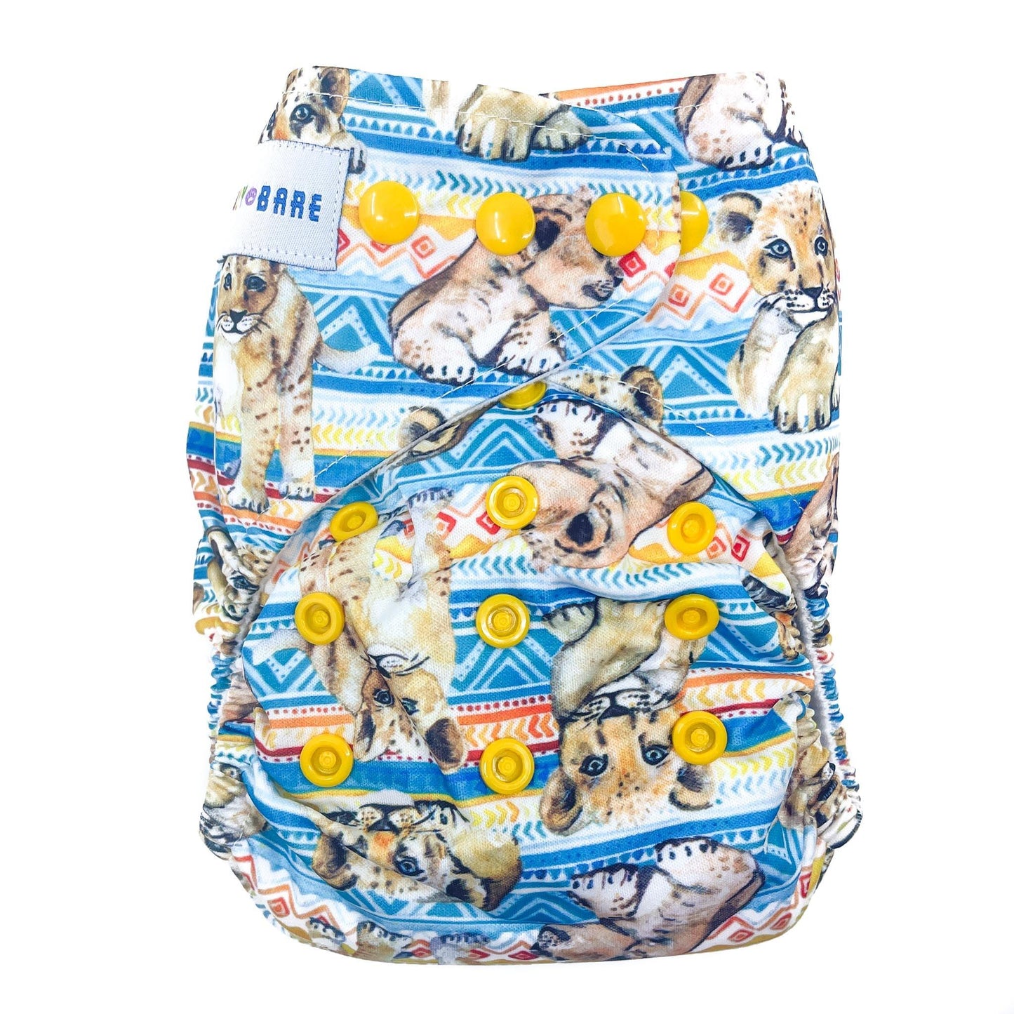 Bare Cub AI2 - Sunshine - Baby Bare Cloth Nappies
