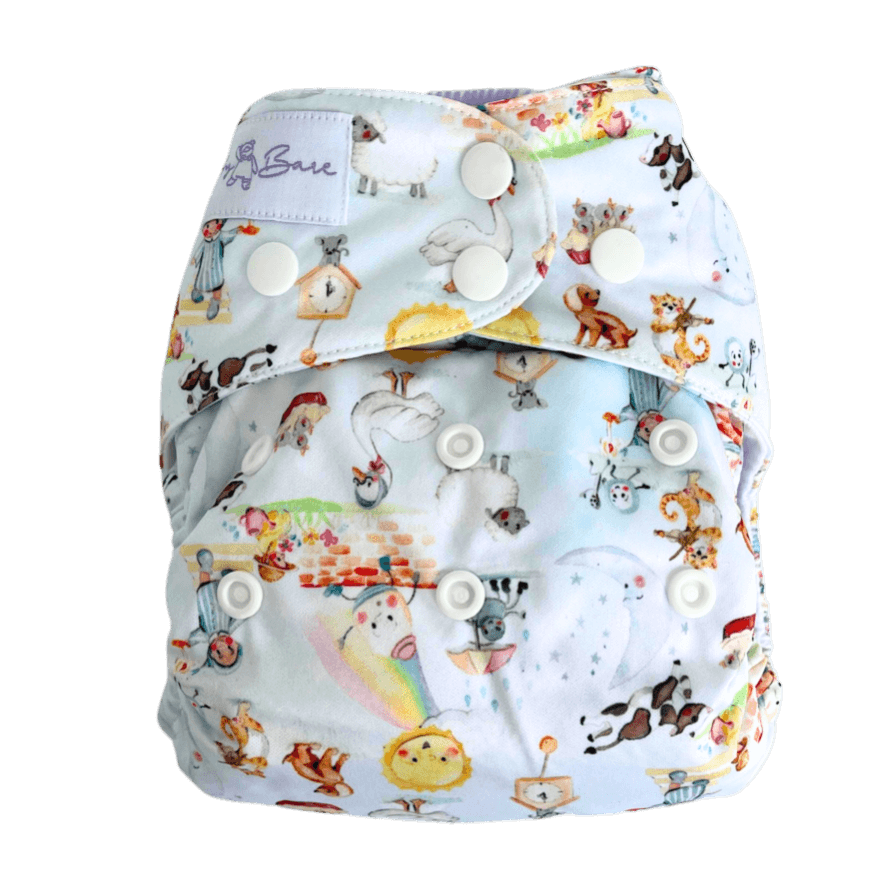 
                  
                    Koala Pocket Nappy - Story Book - Baby Bare Cloth Nappies
                  
                