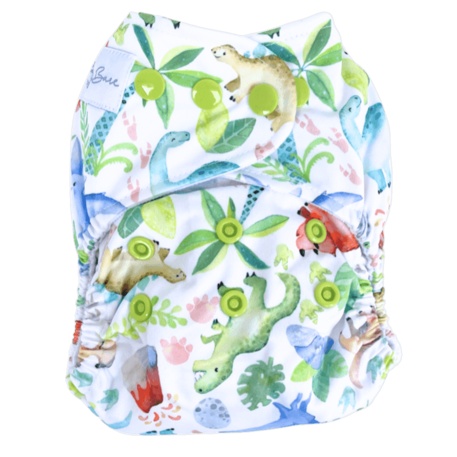 Cloth nappy dinosaur print