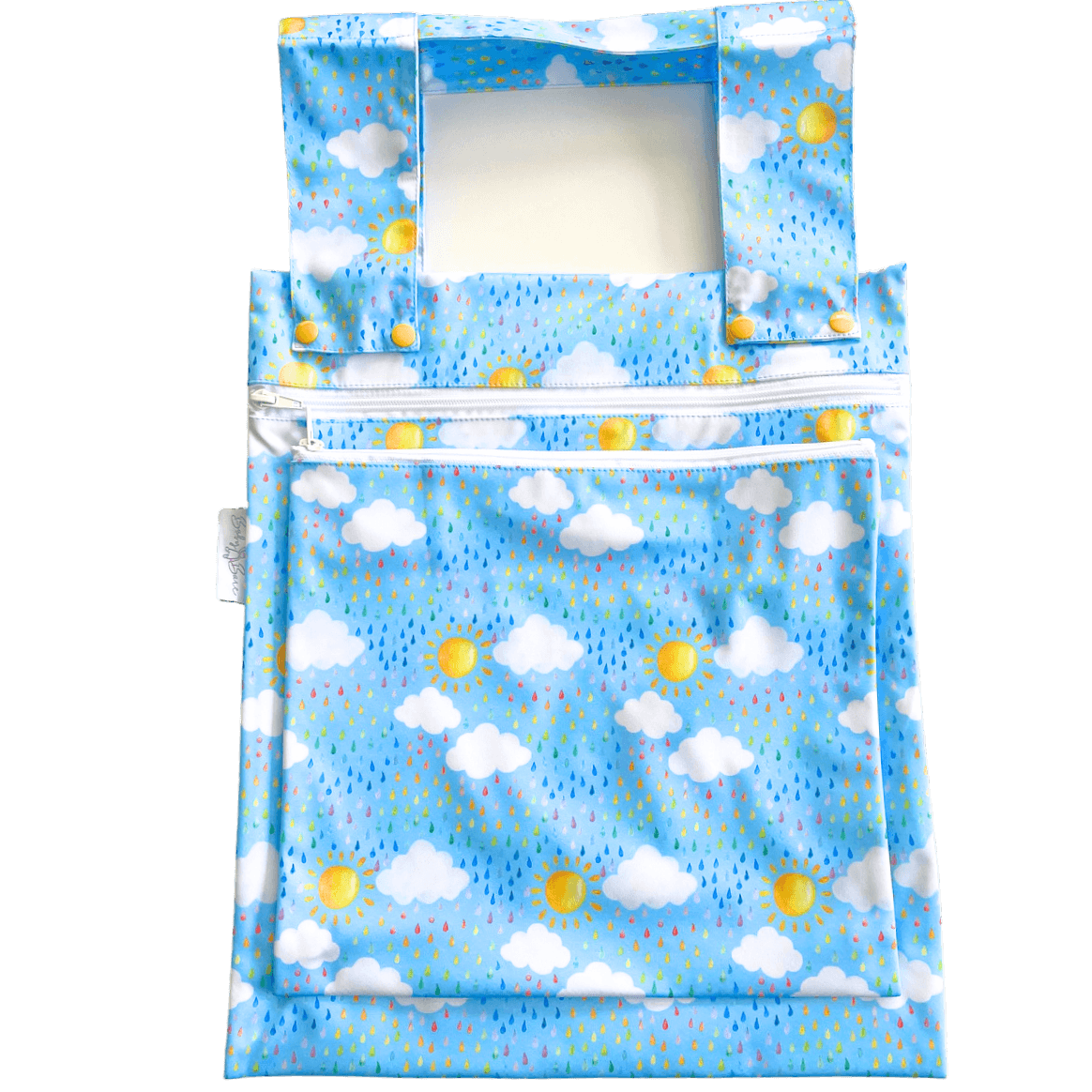 Wet Bag - Double - Story Book - Baby Bare Cloth Nappies