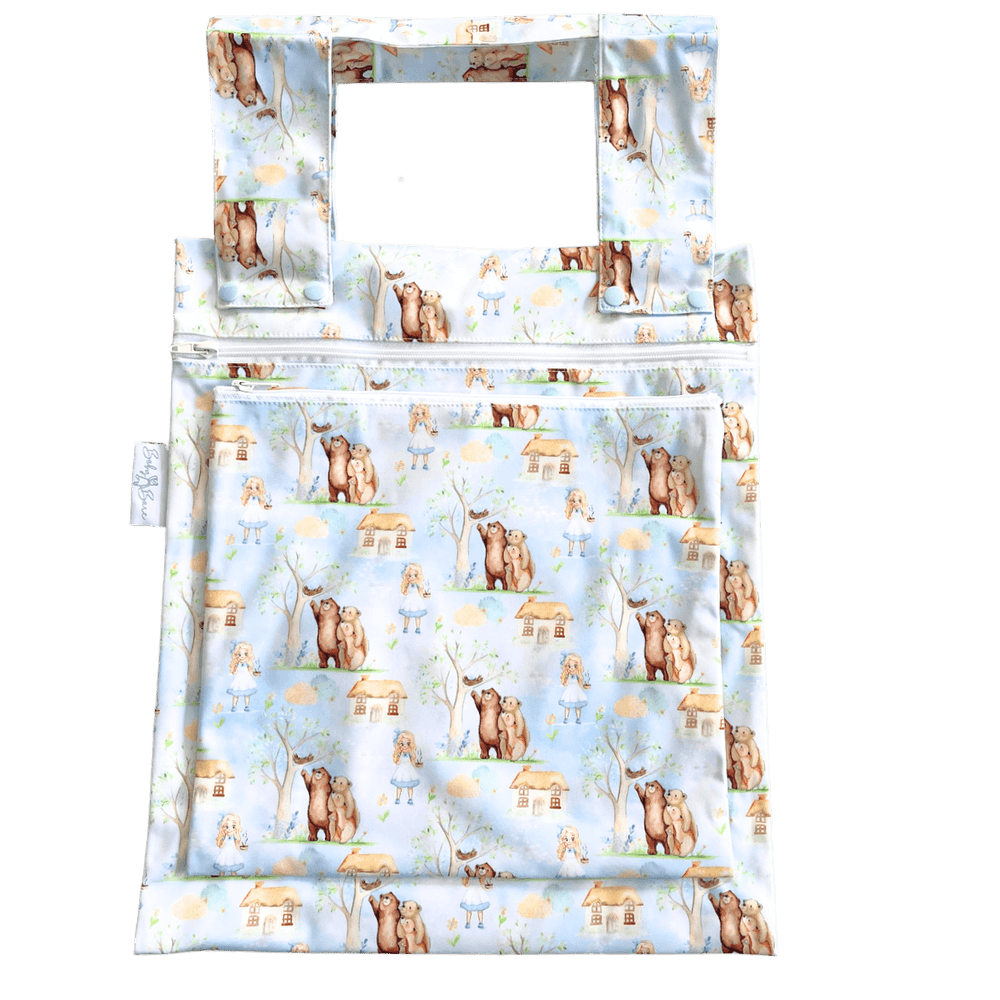 
                  
                    Wet Bag - Double - Story Book - Baby Bare Cloth Nappies
                  
                