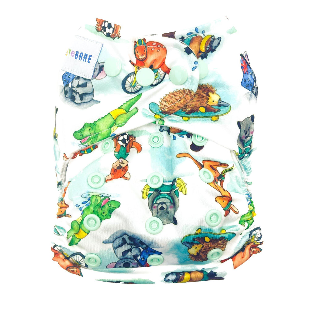 
                  
                    Bare Cub AI2 - Sunshine - Baby Bare Cloth Nappies
                  
                