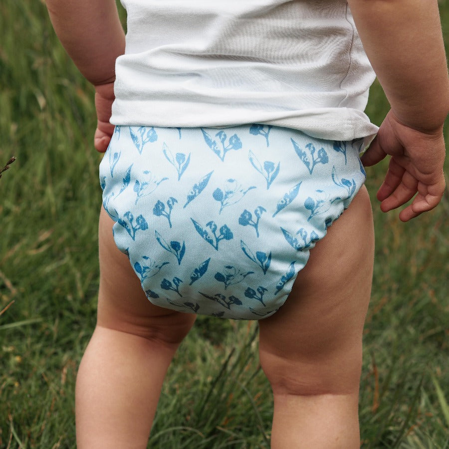 
                  
                    Cloth nappy on toddler 
                  
                