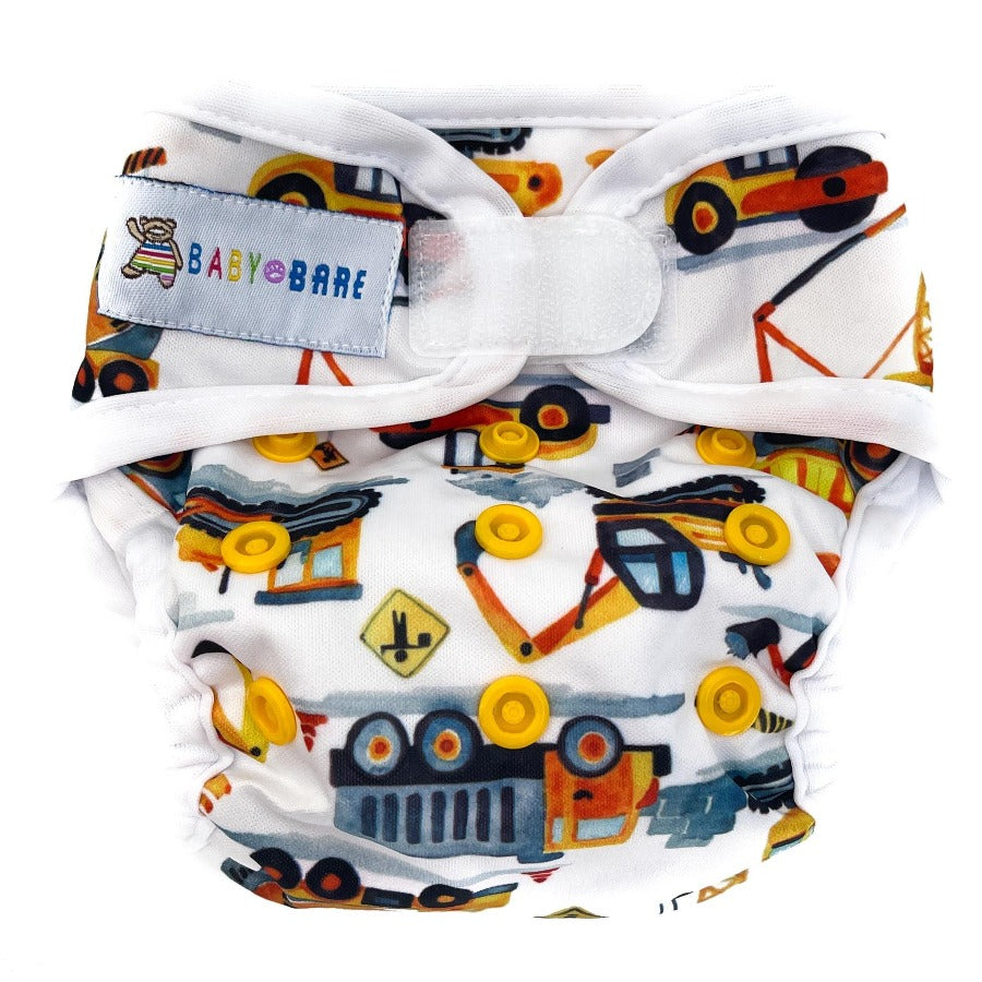 
                  
                    Velcro cover with construction vehicles
                  
                