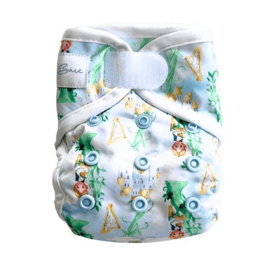 Load image into Gallery viewer, Newborn Nappy - Story Book - Baby Bare Cloth Nappies
