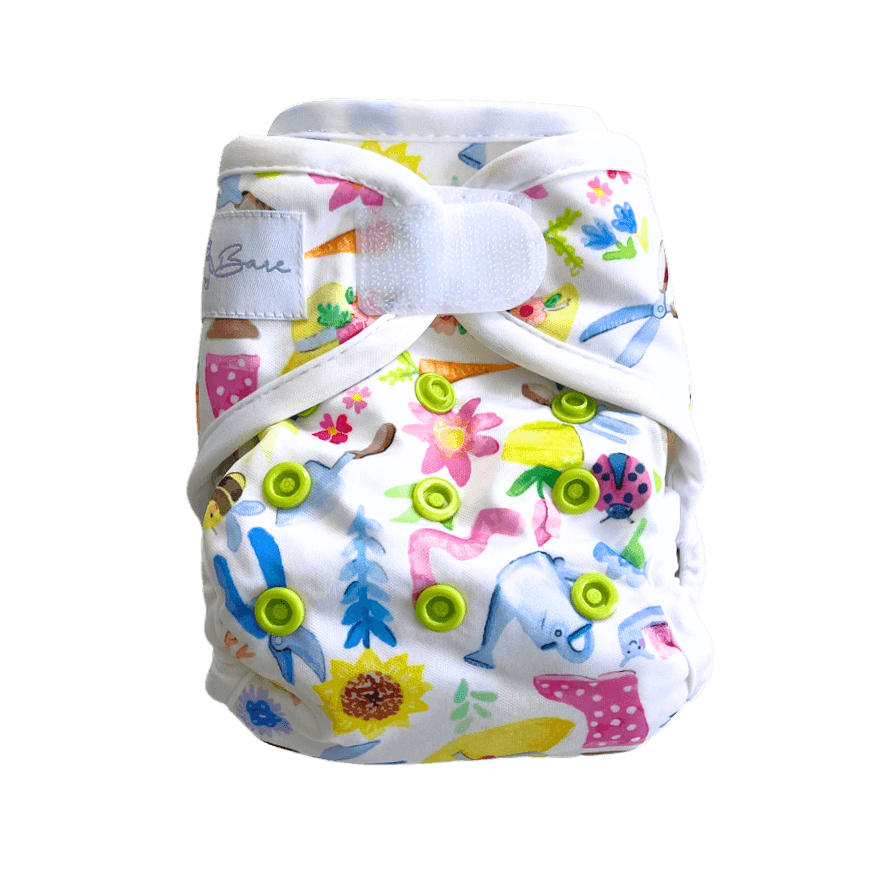 Newborn AIO Nappy Pack - Baby Bare Cloth Nappies