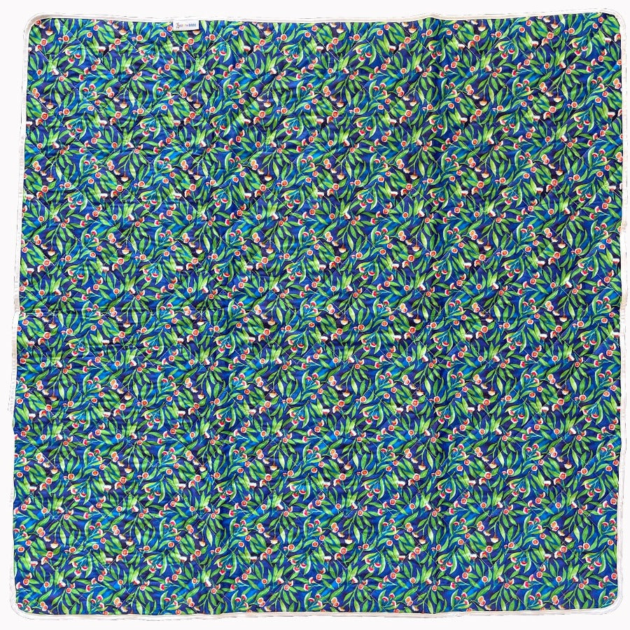 
                  
                    Mat with gumnuts. 
                  
                
