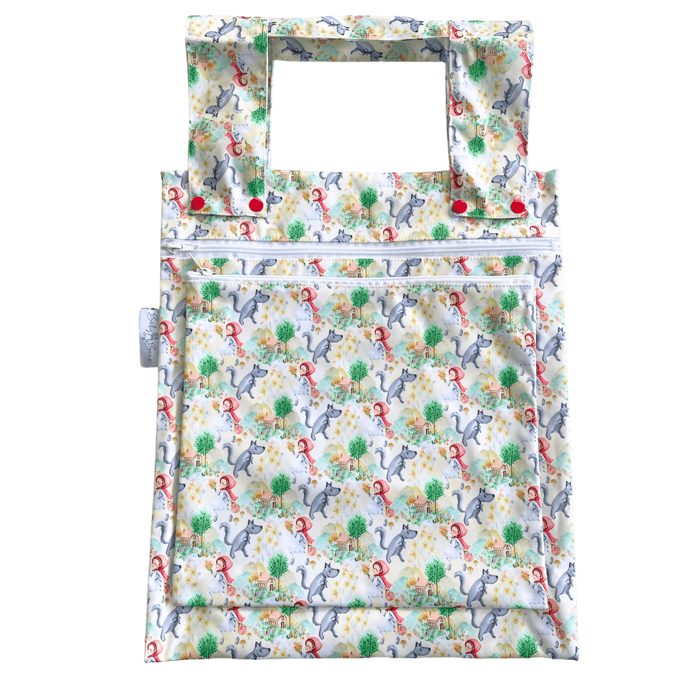 
                  
                    Wet Bag - Double - Story Book - Baby Bare Cloth Nappies
                  
                