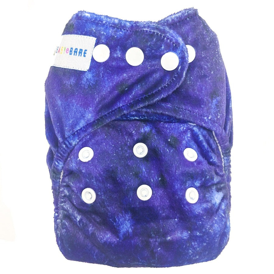 
                  
                    Carnival Watercolour Minky Nappies - Baby Bare Cloth Nappies
                  
                