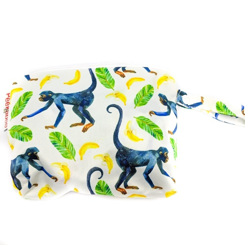 Bag with monkey print