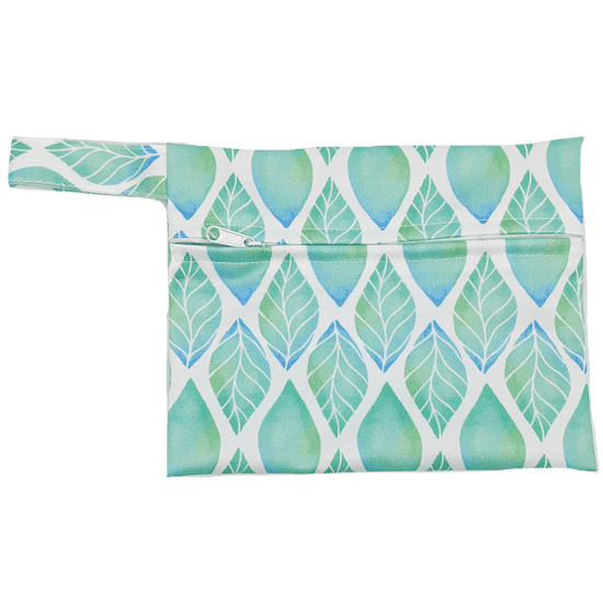 Load image into Gallery viewer, Bag with mint leaves print
