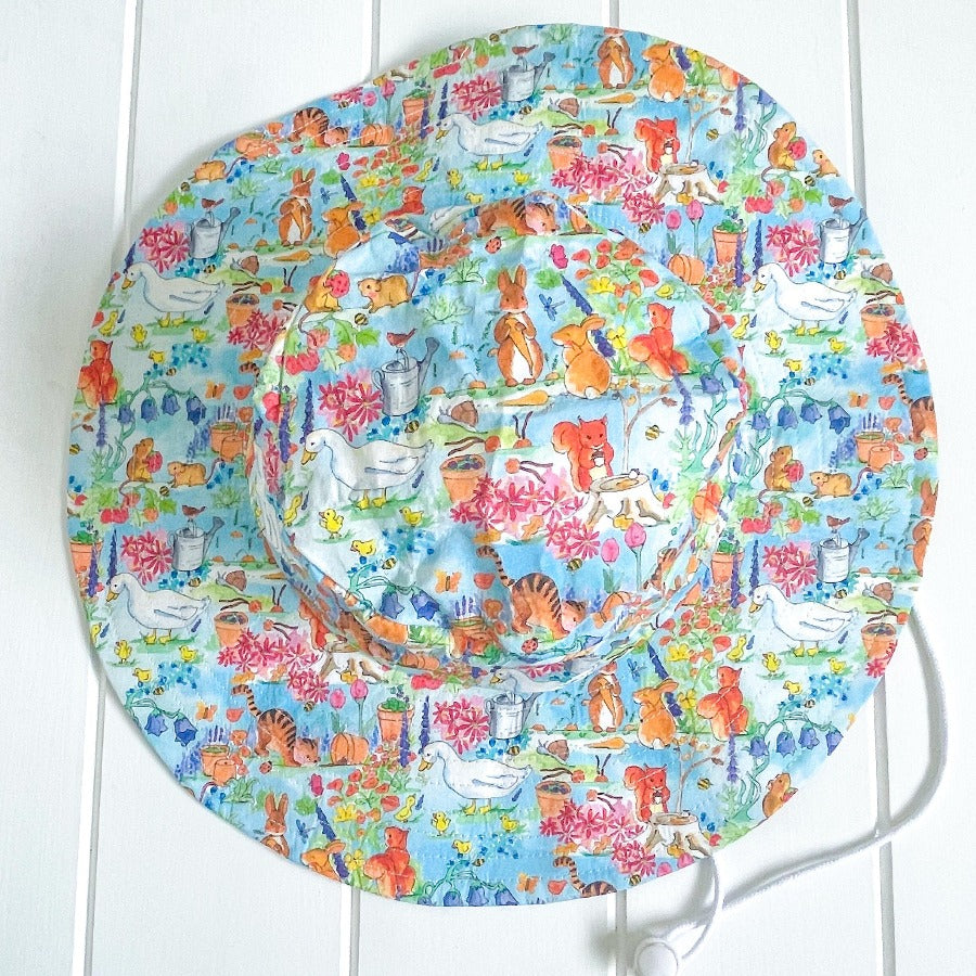 
                  
                    Top of a childs hat. 
                  
                
